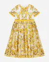 Dolce & Gabbana Abito Maniche Corte In Print