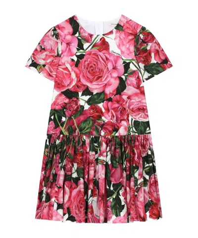 Dolce & Gabbana Abito Maniche Corte In Print