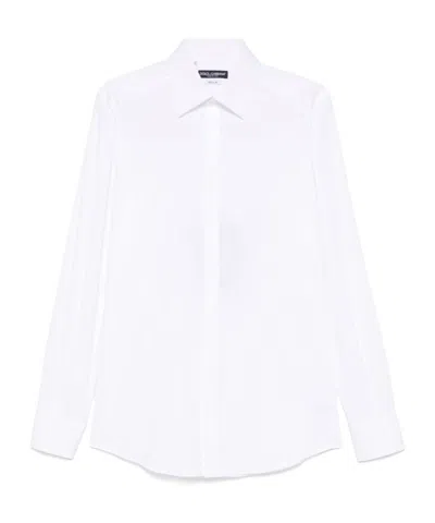Dolce & Gabbana Poplin Shirt In White