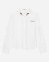 Dolce & Gabbana Camicia Manic. Lunga In White