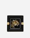 Dolce & Gabbana Porcelain Ashtray In Multicolor