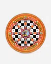 Dolce & Gabbana Porcelain Charger Plate In Multicolor