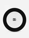 Dolce & Gabbana Porcelain Charger Plate In Multicolor