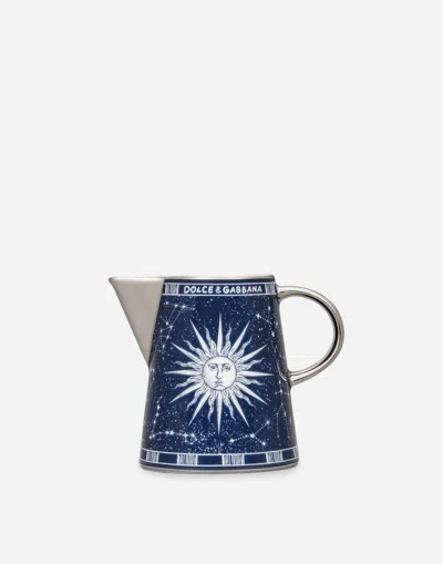 Dolce & Gabbana Porcelain Creamer In Blue