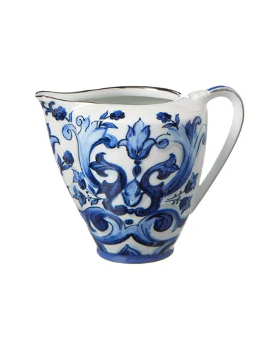 Dolce & Gabbana Porcelain Creamer In Blue