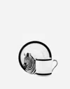 Dolce & Gabbana Porcelain Espresso Set In Multicolor