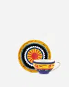 Dolce & Gabbana Porcelain Espresso Set In Multicolor