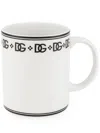 Dolce & Gabbana Porcelain Mug In Weiss