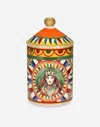 Dolce & Gabbana Porcelain Scented Candle – Wild Jasmine In Multicolor