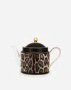 Dolce & Gabbana Porcelain Teapot In Multicolor