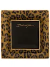 Dolce & Gabbana Porcelain Trinket Tray (10cm) In Brown