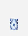 Dolce & Gabbana Porcelain Water Glass In Multicolor
