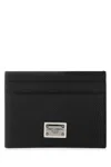 Dolce & Gabbana Card Holder With Logo Plaque