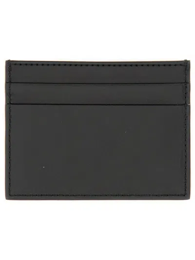 Dolce & Gabbana Portacarte In Pelle In Black