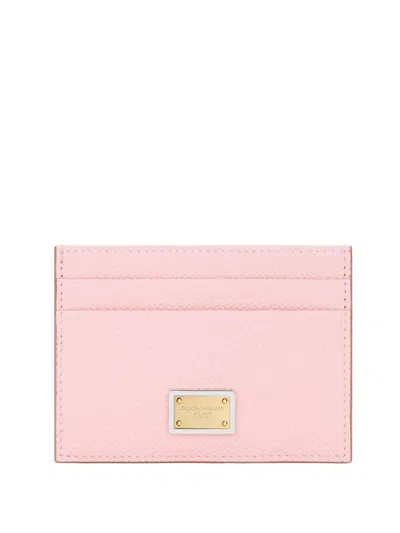 Dolce & Gabbana Calf Leather Cardholder With Tag In Multi