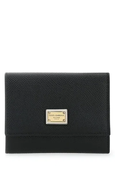 Dolce & Gabbana Portafoglio In Black