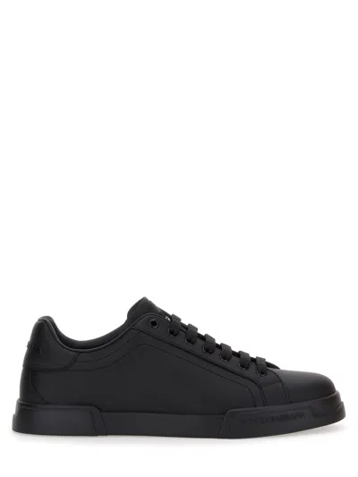 Dolce & Gabbana "portfino" Sneaker In Purple