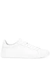 Dolce & Gabbana Portofino Light White Sneakers With Logo Patch On The Tongue And Tonal Logo Lettering On The Heel In