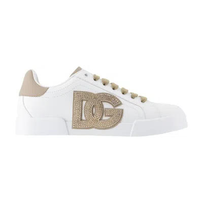 DOLCE & GABBANA DOLCE & GABBANA PORT.LIGHT STROBEL SNEAKERS