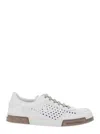 Dolce & Gabbana Men Mesh Panel Sneakers In White