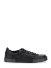 Dolce & Gabbana Gray Calfskin Portofino Yacht Sneakers
