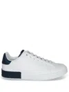 Dolce & Gabbana White Sneakers With Minimalist Design And Cushioned Sole In White