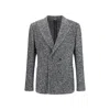 Dolce & Gabbana Portofino Double-breasted Jacket With Chevron Pattern
