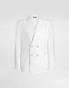 Dolce & Gabbana Portofino Double-breasted Linen Jacket