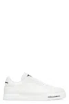 DOLCE & GABBANA PORTOFINO LEATHER LOW-TOP SNEAKERS