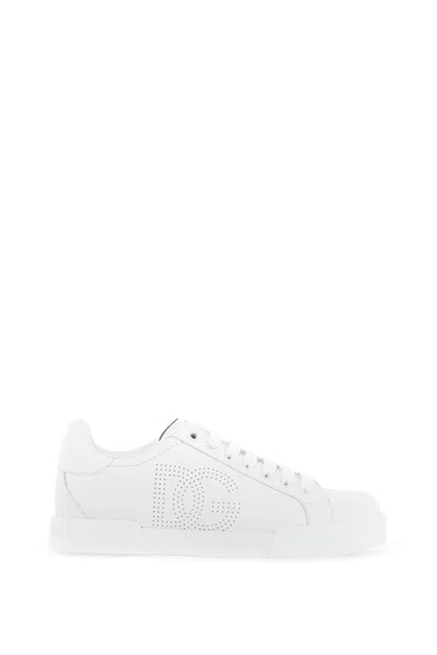 Dolce & Gabbana 'portofino Leather Nappa In White