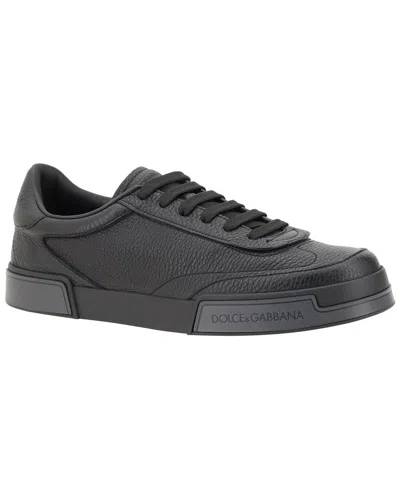 Dolce & Gabbana Portofino Yatch Low-top Sneakers In Black