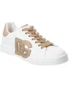 Dolce & Gabbana Port.light Strobel Sneakers In White