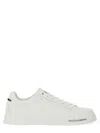 Dolce & Gabbana Leather Sneakers With Lateral Logo Patch