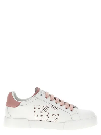 Dolce & Gabbana Portofino Leather Trainers