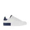 Dolce & Gabbana White Sneakers With Minimalist Design And Cushioned Sole In White
