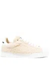 Dolce & Gabbana Leather Flatform Low-top Sneakers