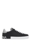 DOLCE & GABBANA PORTOFINO LEATHER SNEAKERS