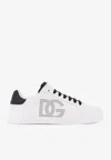 Dolce & Gabbana Leather Portofino Sneakers In Multi
