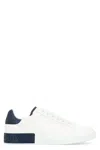 Dolce & Gabbana White Sneakers With Minimalist Design And Cushioned Sole In White