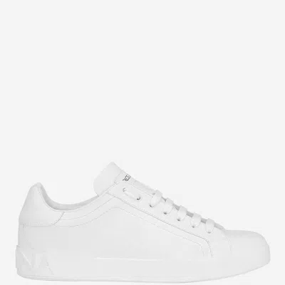 Dolce & Gabbana Luxurious Calfskin Casual Sneakers For Men In Multi