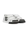 Dolce & Gabbana Logo-patch Low-top Sneakers In White