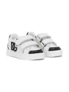 Dolce & Gabbana Logo-patch Low-top Sneakers In White