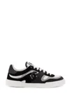Dolce & Gabbana Portofino Light Low-top Mesh And Leather Sneakers In Multicolor