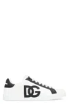 Dolce & Gabbana Portofino Light Low-top Sneakers In Black