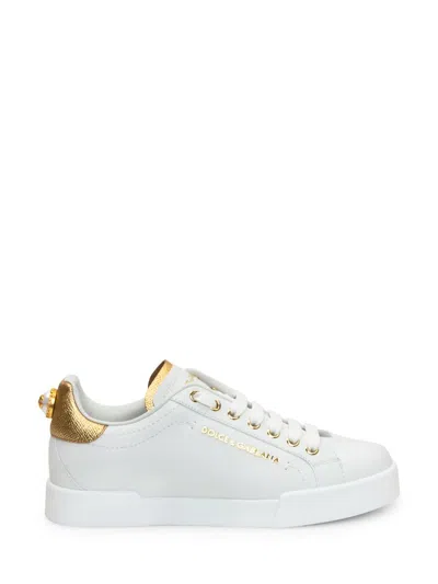 Dolce & Gabbana Portofino Light Sneaker In White