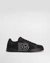 Dolce & Gabbana Sneakers With A Logo Patch In Black