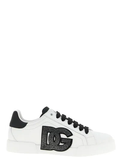 Dolce & Gabbana Portofino Light Strobel Sneakers In Multi