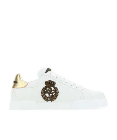 DOLCE & GABBANA DOLCE  GABBANA PORTOFINO CREST SNEAKERS
