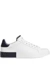 Dolce & Gabbana Sneakers From The Portofino Line In Calfskin