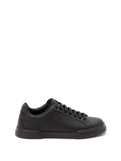 DOLCE & GABBANA `PORTOFINO` LOW-TOP SNEAKERS